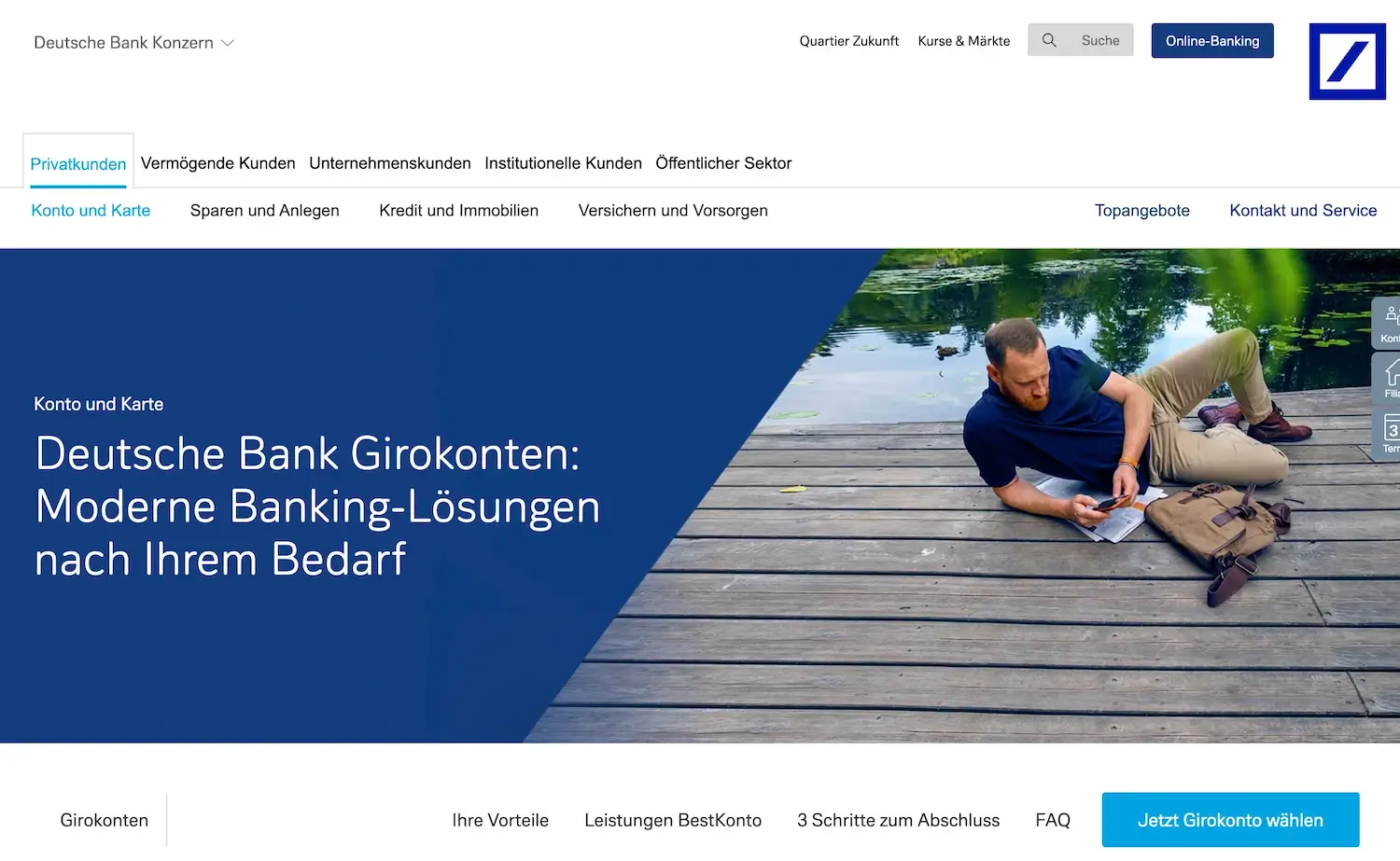 Deutsche Bank Gemeinschaftskonto Startseite