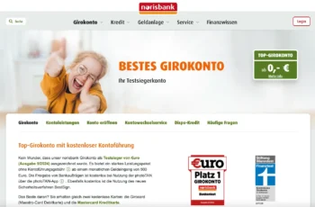norisbank Gemeinschaftskonto Startseite