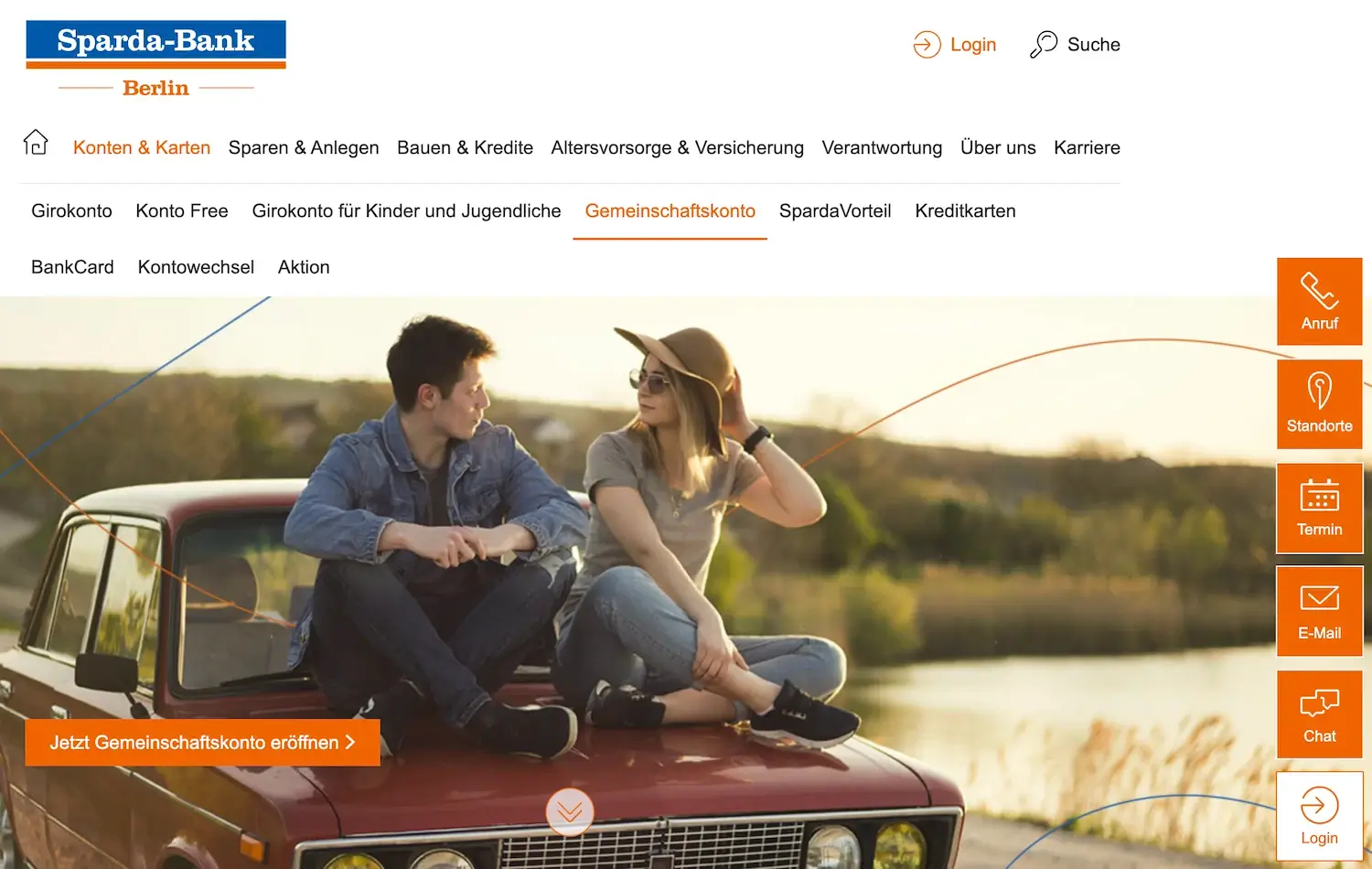 Sparda Bank Gemeinschaftskonto Startseite